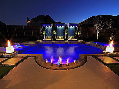 Landscape Lighting, Allen, TX